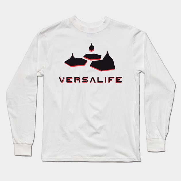 Versalife Logo - Deus Ex Long Sleeve T-Shirt by Dragin556